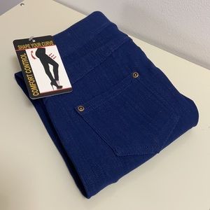 Shape Your Curve 💜 Comfort Control Skinny Leg Jegging Jean-Like Stretchy Pants